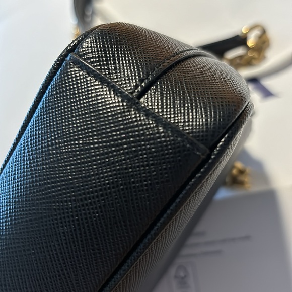 Prada  Saffiano Chain Shoulder Bag - Picture 4 of 13